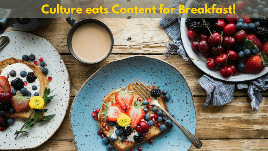 Culture eats strategy for lunch says Peter Drucker